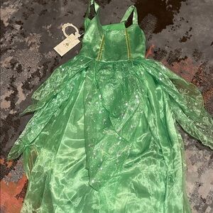 Green Fairy Princess Costume for Kids Size 6/7